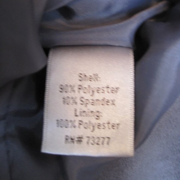 LC Lauren Conrad Faux-Suede Peplum Vest sz 4 - Picture 6 of 9